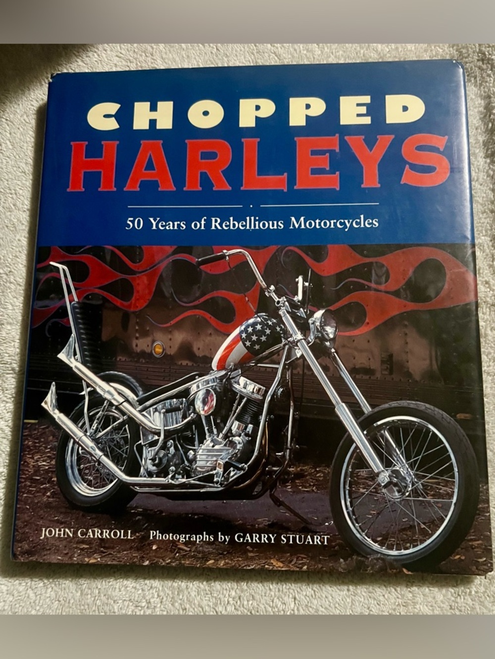 Chopped Harleys Hardcover Book, Coffee Table Book